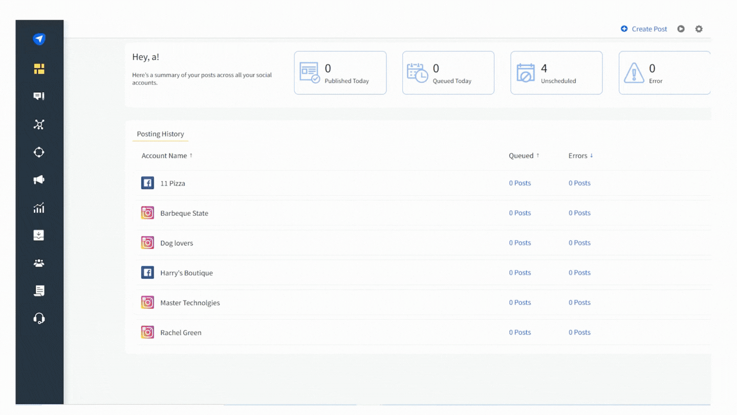 instagram scheduling by socialpilot