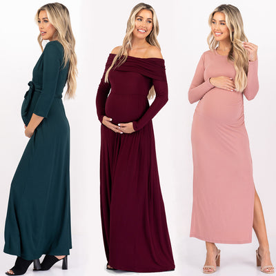 Top 5 Long-Sleeve Maternity Dresses in 2021
