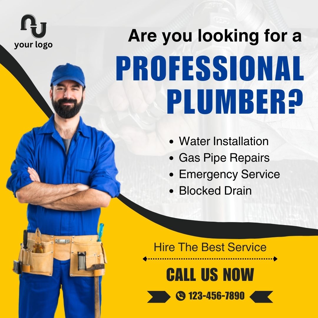 Handyman Plumbing Service Template