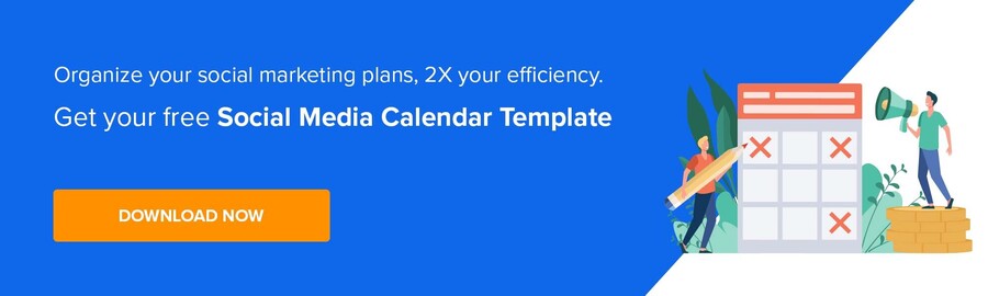 Social Media Calendar Template