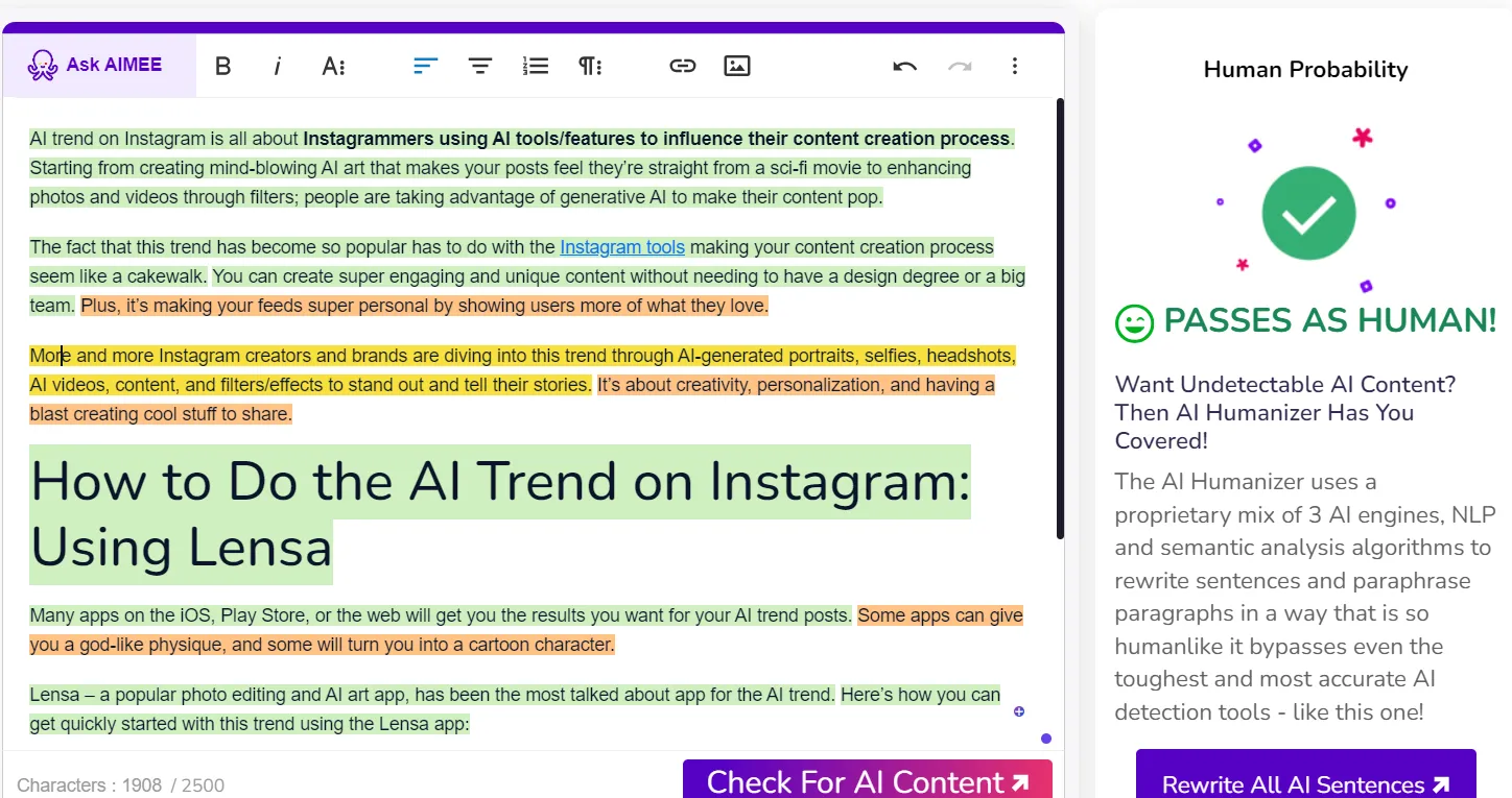 AI detector tools