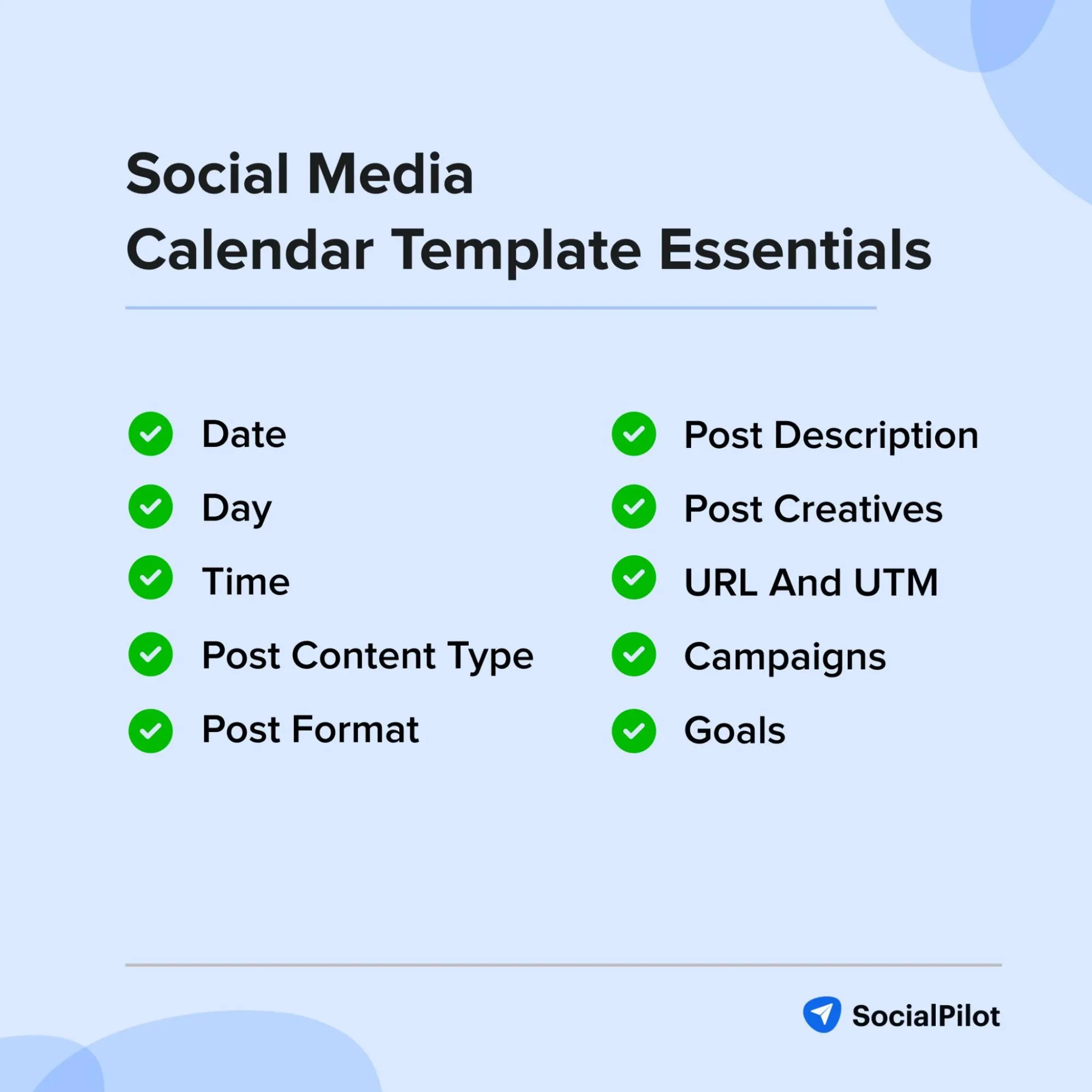 Social Media Calendar Template Essentials