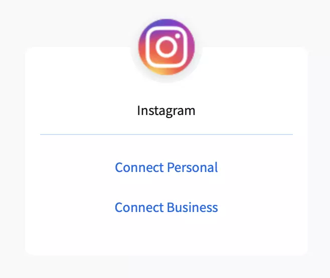 Connect Instagram personal account on SocialPIlot