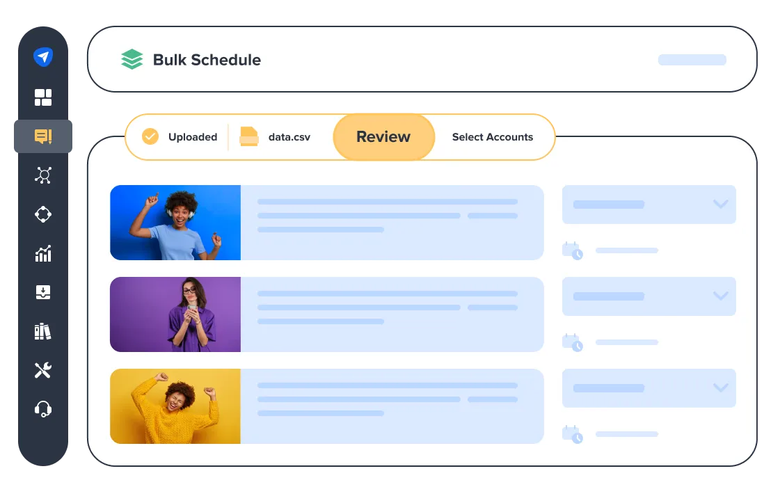 Have Full Control Over Content Scheduling