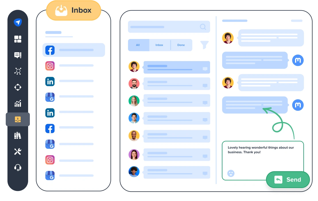 Save Time by Managing Conversations From a Unified Social Inbox