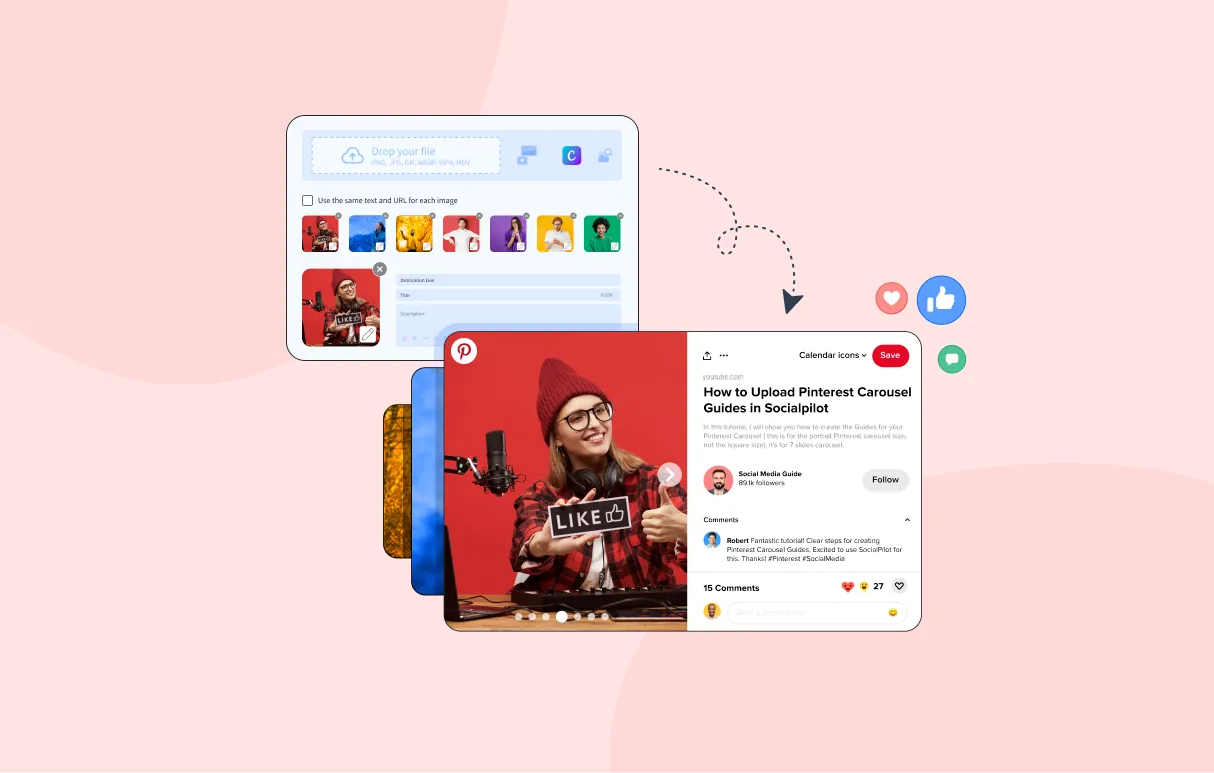 Engagement to Your Pinterest With Video and Carousel Pins