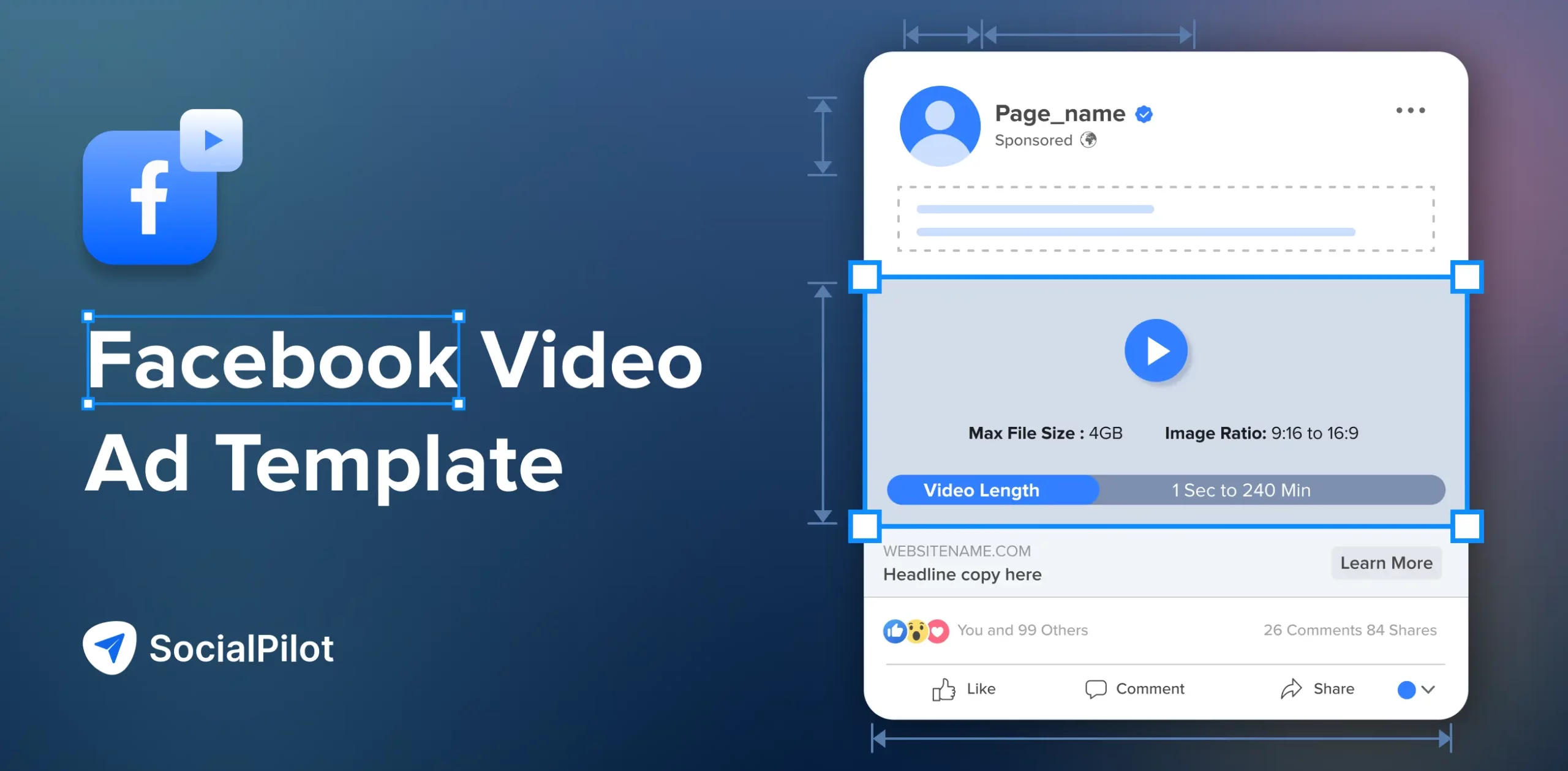 video ad template