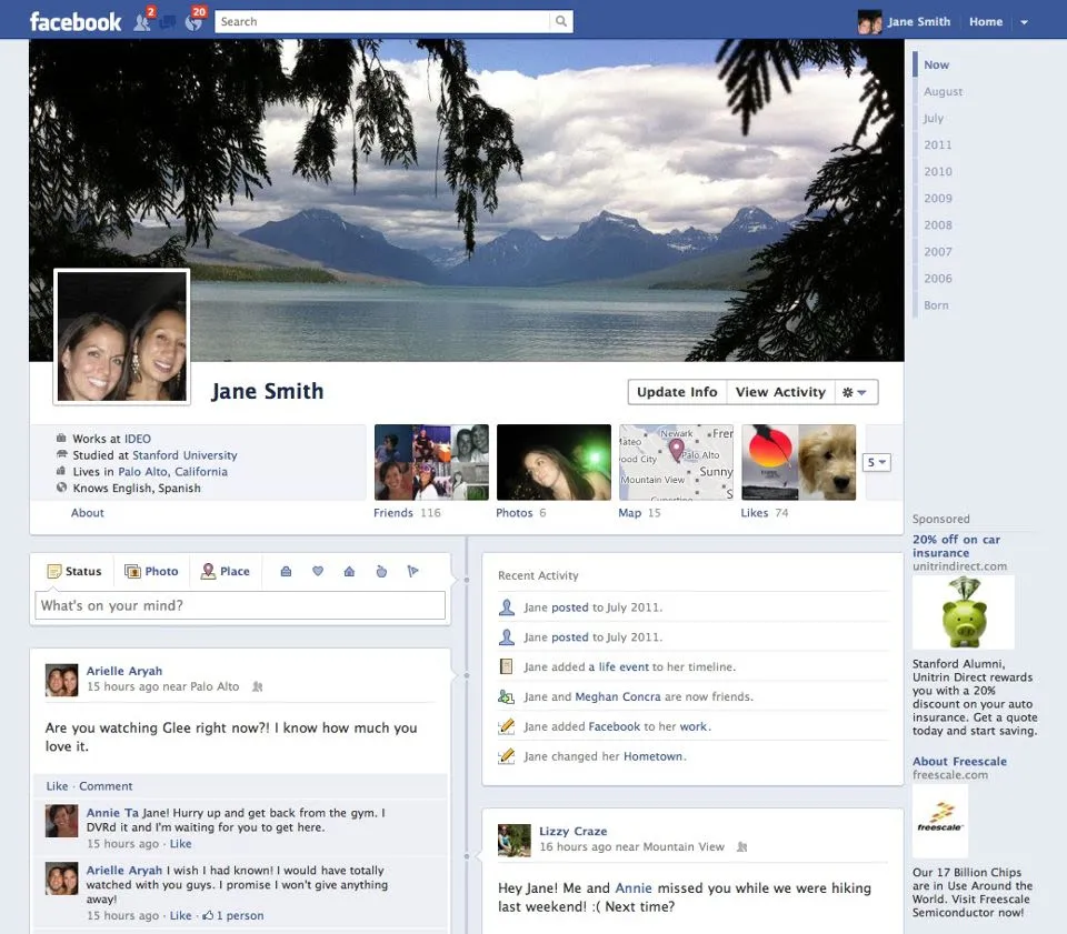 Facebook Timeline