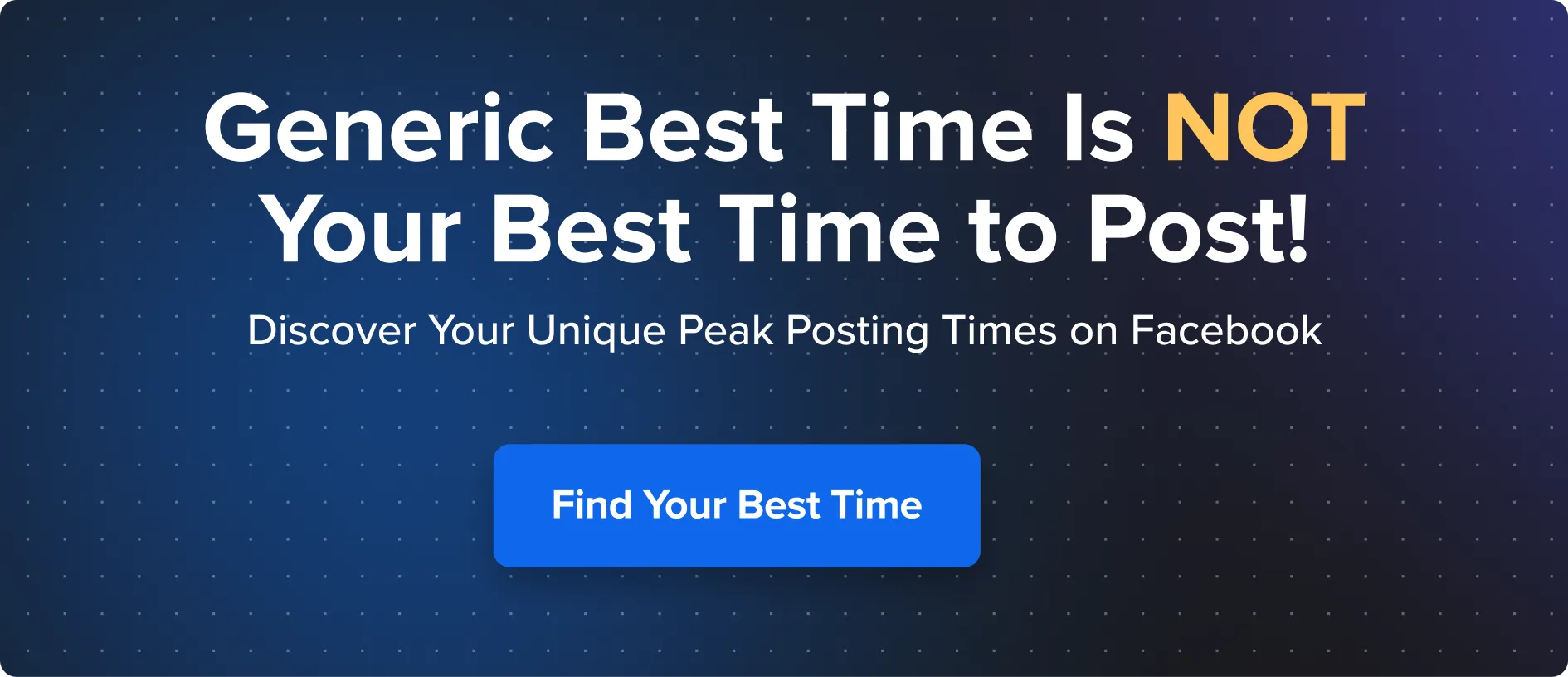 find best time to post