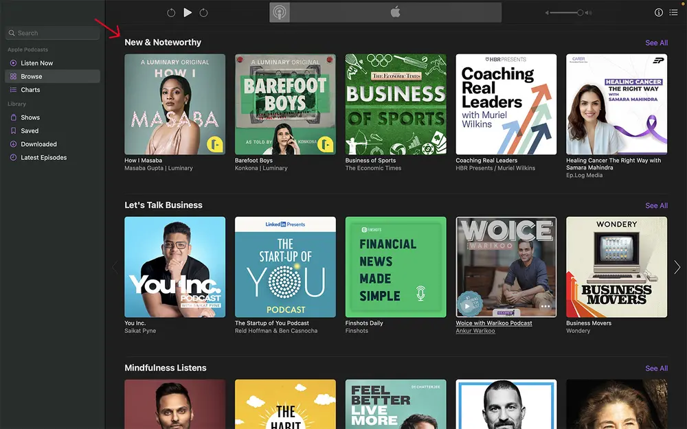 New and Noteworthy