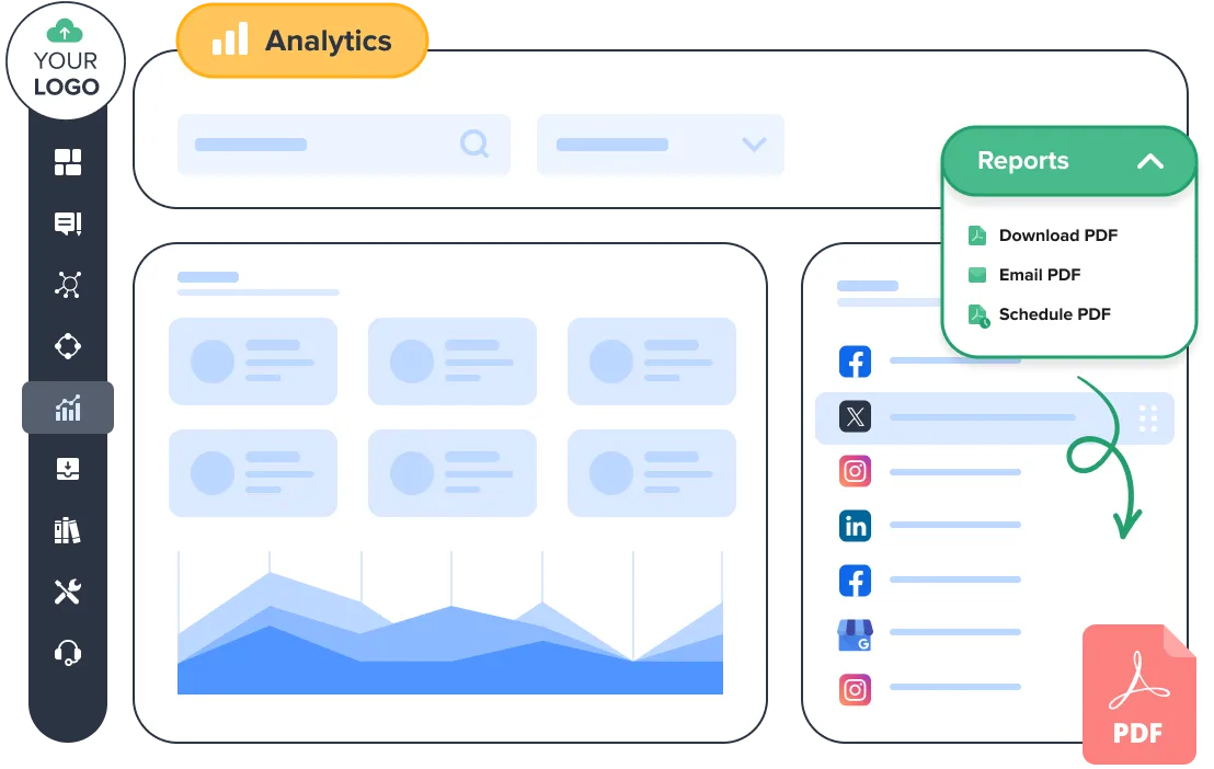 Send Presentation-Ready Analytics Reports to Clients