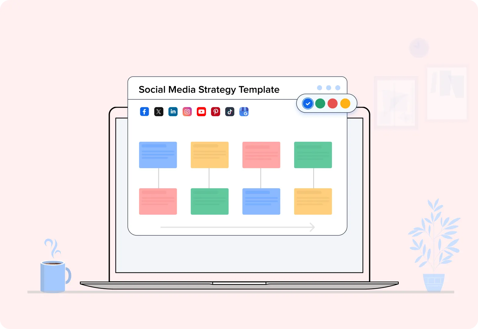 2024 Social Media Strategy Template