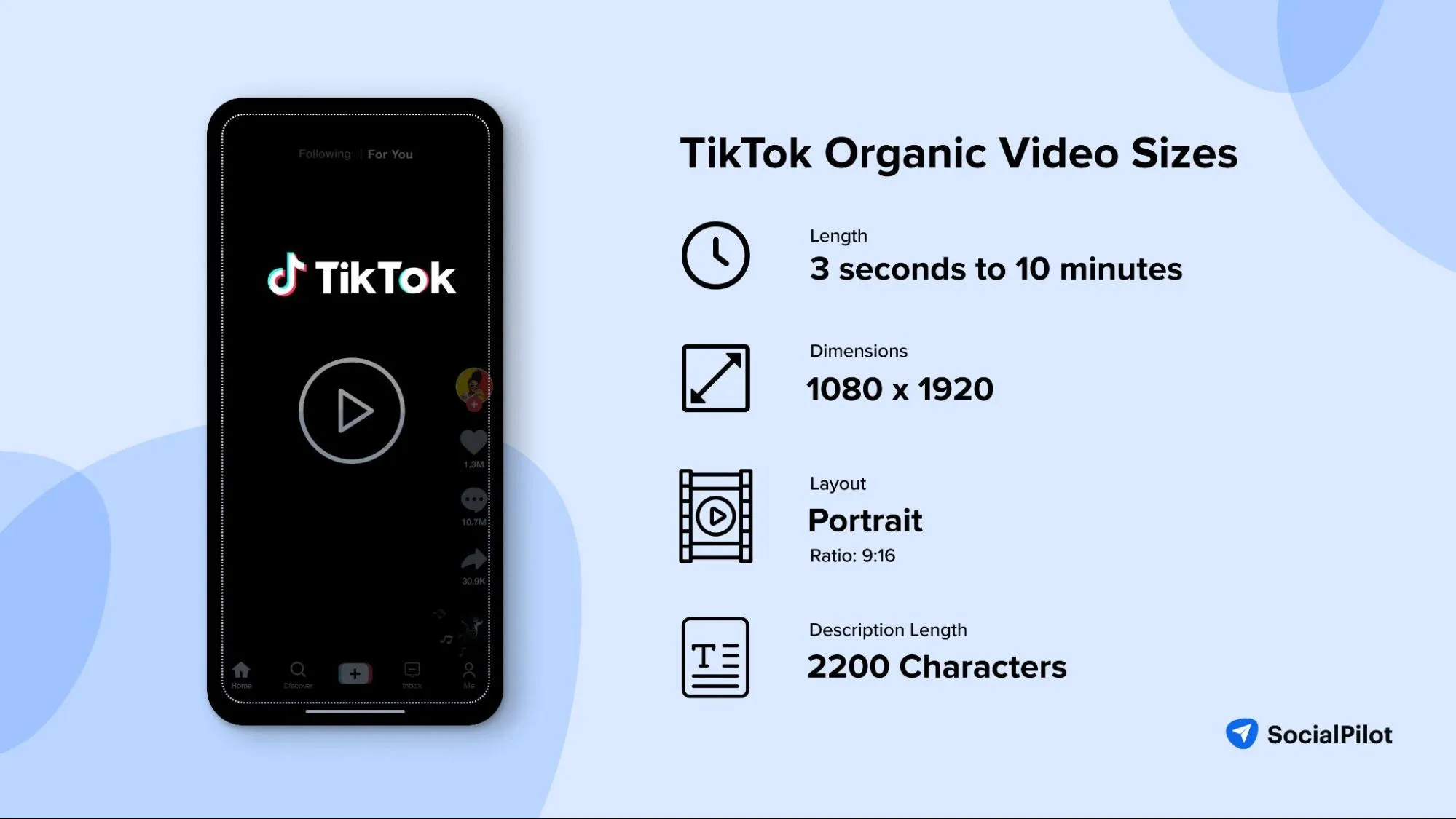 TikTok Organic Video Size