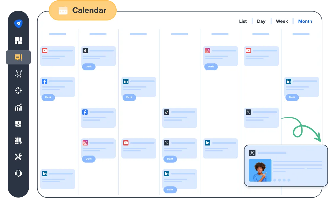 Twitter Calendar